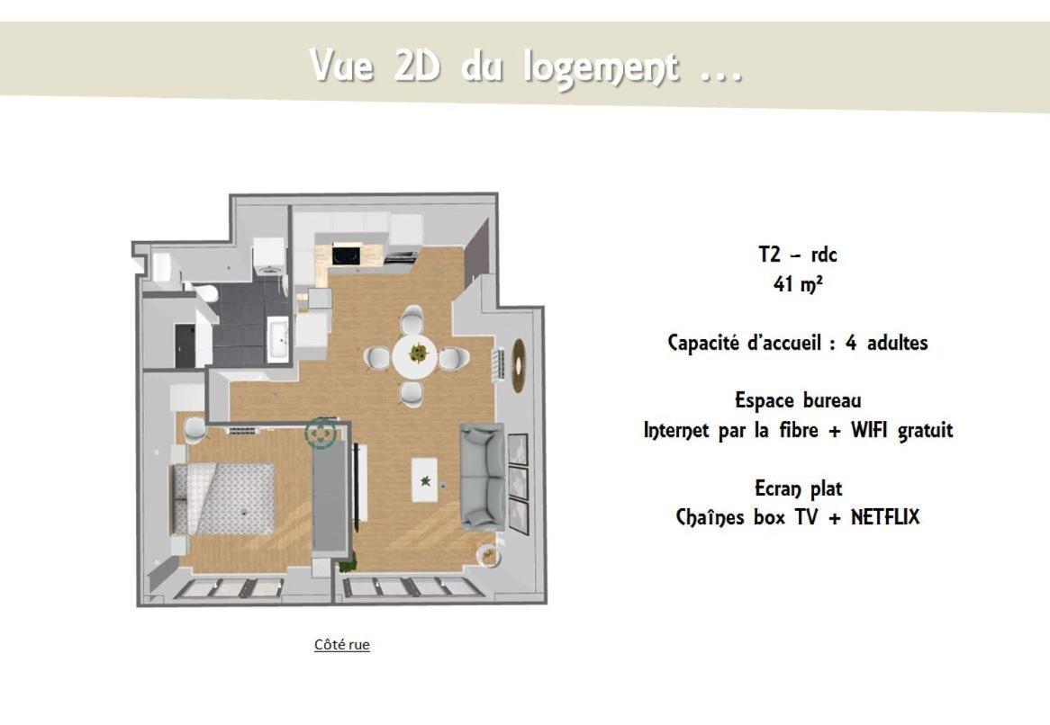 L'Olivier - Appartement Moderne Et Chaleureux - Tram Et Parc Grenoble Buitenkant foto